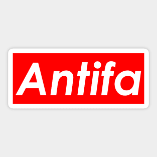 Antifa (Red) Sticker